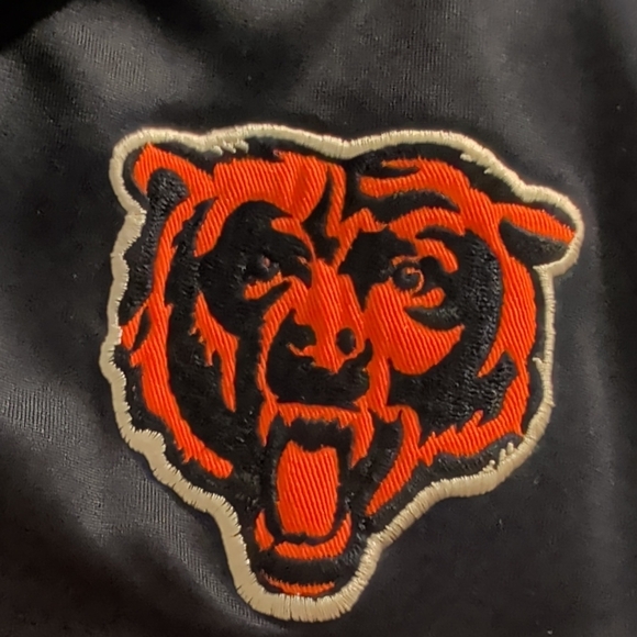 NFL Bears Men's Navy and Orange Windbreakersize XL - Picture 10 of 11